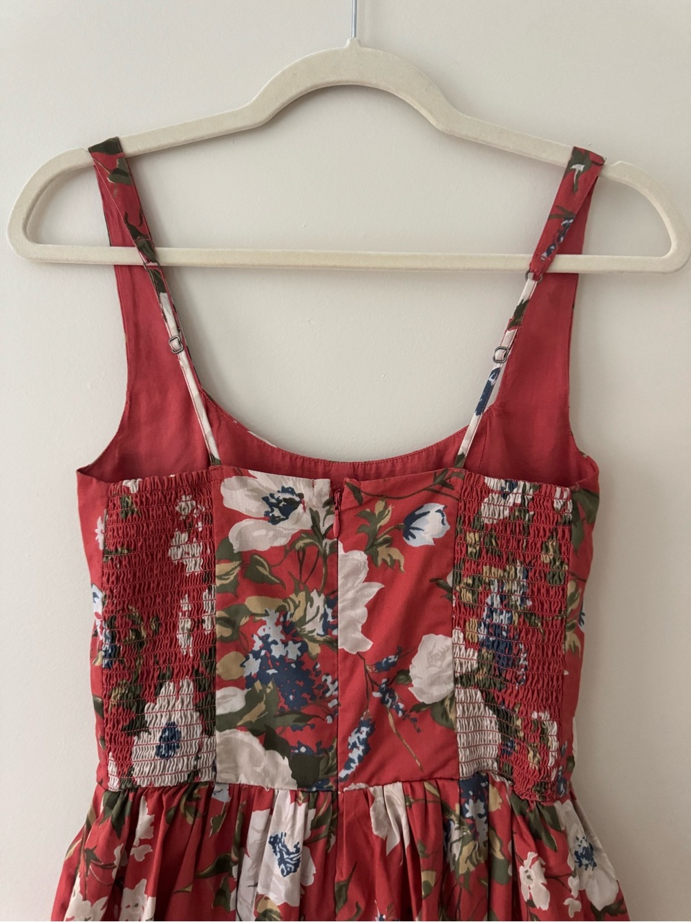 ABERCROMBIE Red Corset Romper Dress XST - Picture 9 of 12